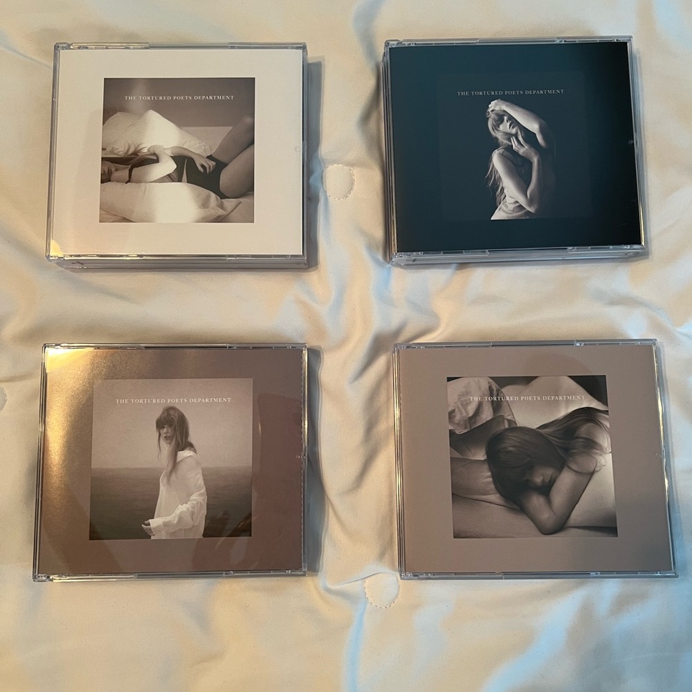 ALL The Tortured Poets Department Edition CDs
